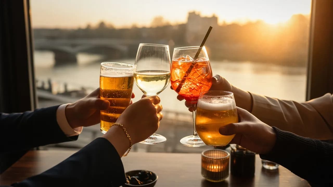 Afterwork på brygga